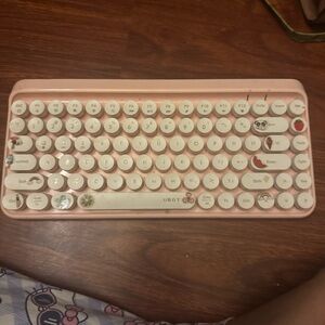 Pink Wireless Keyboard